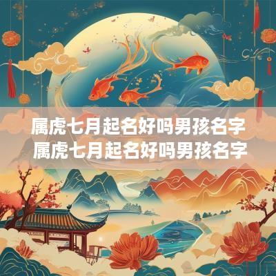 属虎七月起名好吗男孩名字 属虎七月起名好吗男孩名字怎么取