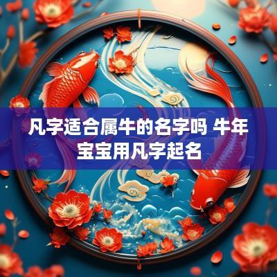 凡字适合属牛的名字吗 蛇年宝宝用凡字起名
