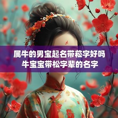 属牛的男宝起名带菘字好吗 牛宝宝带松字辈的名字