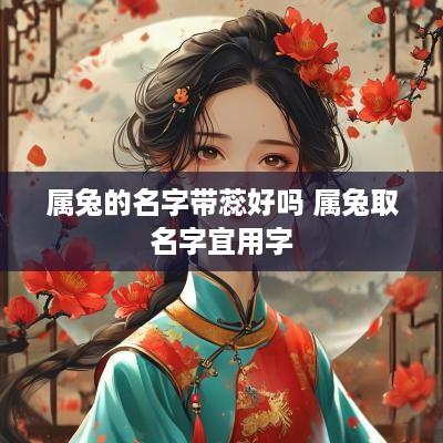 属兔的名字带蕊好吗 属兔取名字宜用字