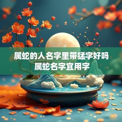 属蛇的人名字里带猛字好吗 属蛇名字宜用字