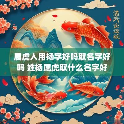 属虎人用扬字好吗取名字好吗 姓杨属虎取什么名字好