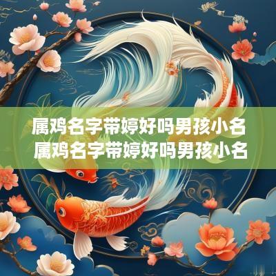 属鸡名字带婷好吗男孩小名 属鸡名字带婷好吗男孩小名叫什么