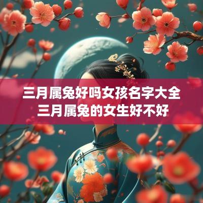 三月属兔好吗女孩名字大全 三月属兔的女生好不好