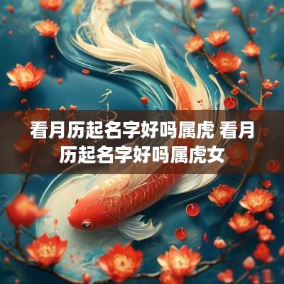 看月历起名字好吗属虎 看月历起名字好吗属虎女