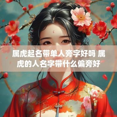 属虎起名带单人旁字好吗 属虎的人名字带什么偏旁好