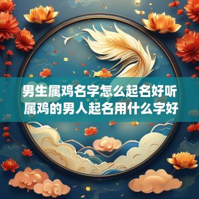 男生属鸡名字怎么起名好听 属鸡的男人起名用什么字好