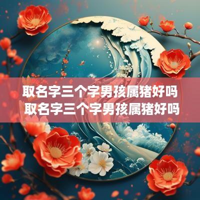 取名字三个字男孩属猪好吗 取名字三个字男孩属猪好吗还是女孩