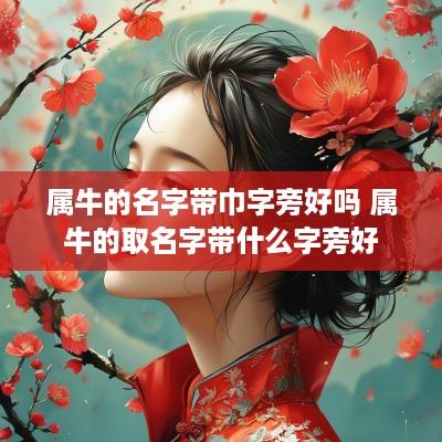 属牛的名字带巾字旁好吗 属牛的取名字带什么字旁好