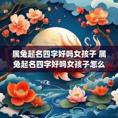 属兔起名四字好吗女孩子 属兔起名四字好吗女孩子怎么取