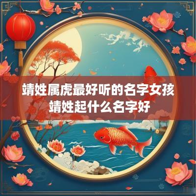 靖姓属虎最好听的名字女孩 靖姓起什么名字好