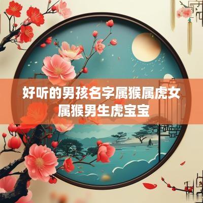 好听的男孩名字属猴属虎女 属猴男生虎宝宝