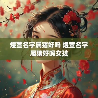 煜萱名字属猪好吗 煜萱名字属猪好吗女孩