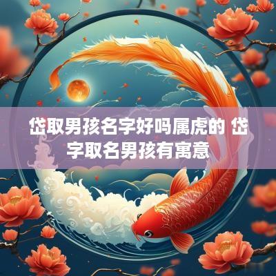 岱取男孩名字好吗属虎的 岱字取名男孩有寓意