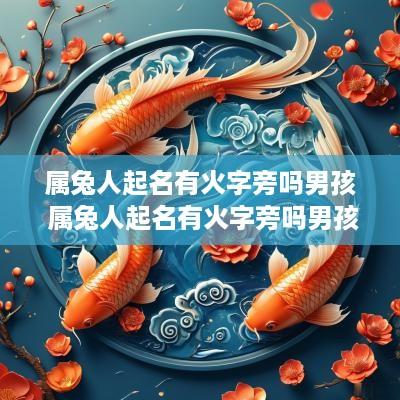 属兔人起名有火字旁吗男孩 属兔人起名有火字旁吗男孩名字