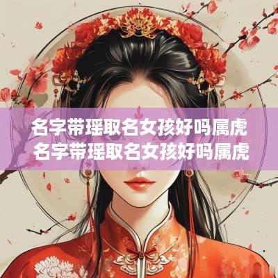 名字带瑶取名女孩好吗属虎 名字带瑶取名女孩好吗属虎的