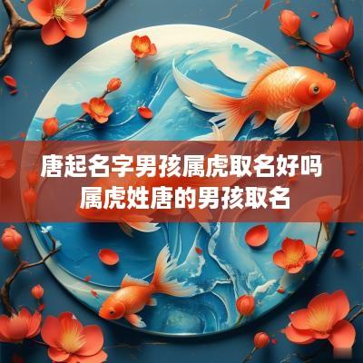 唐起名字男孩属虎取名好吗 属虎姓唐的男孩取名