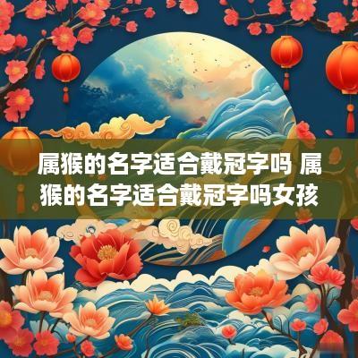 属猴的名字适合戴冠字吗 属猴的名字适合戴冠字吗女孩