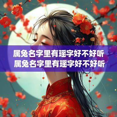 属兔名字里有瑶字好不好听 属兔名字里有瑶字好不好听呢