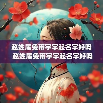 赵姓属兔带宇字起名字好吗 赵姓属兔带宇字起名字好吗男孩