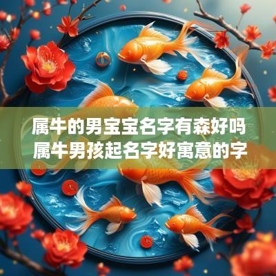 属牛的男宝宝名字有森好吗 属牛男孩起名字好寓意的字
