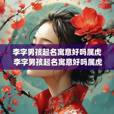 李字男孩起名寓意好吗属虎 李字男孩起名寓意好吗属虎的