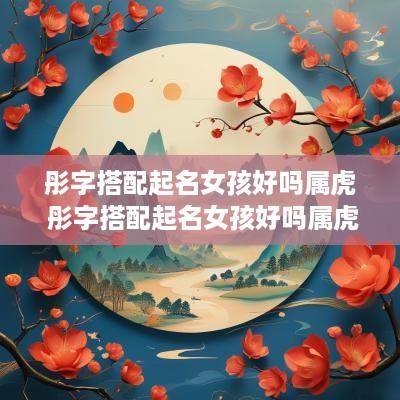 彤字搭配起名女孩好吗属虎 彤字搭配起名女孩好吗属虎的
