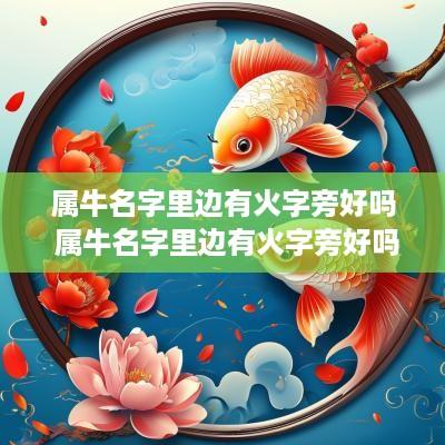 属牛名字里边有火字旁好吗 属牛名字里边有火字旁好吗女孩