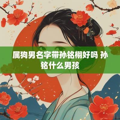 属狗男名字带孙铭栩好吗 孙铭什么男孩