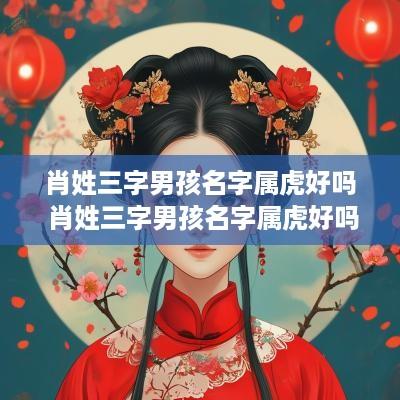 肖姓三字男孩名字属虎好吗 肖姓三字男孩名字属虎好吗怎么取