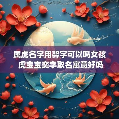 属虎名字用羿字可以吗女孩 虎宝宝奕字取名寓意好吗