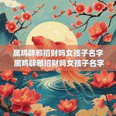 属鸡辟邪招财吗女孩子名字 属鸡辟邪招财吗女孩子名字叫什么