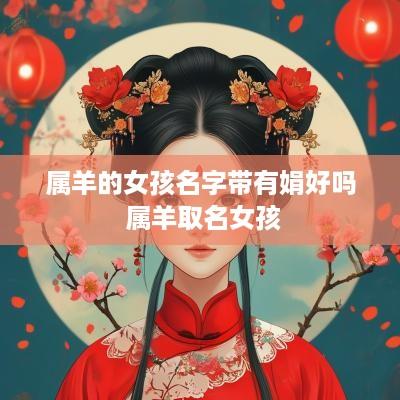 属羊的女孩名字带有娟好吗 属羊取名女孩