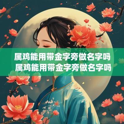 属鸡能用带金字旁做名字吗 属鸡能用带金字旁做名字吗好吗
