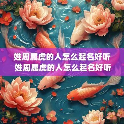 姓周属虎的人怎么起名好听 姓周属虎的人怎么起名好听点