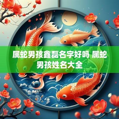 属蛇男孩鑫磊名字好吗 属蛇男孩姓名大全