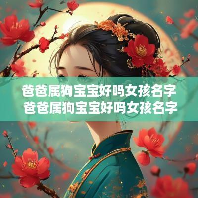 爸爸属狗宝宝好吗女孩名字 爸爸属狗宝宝好吗女孩名字叫什么
