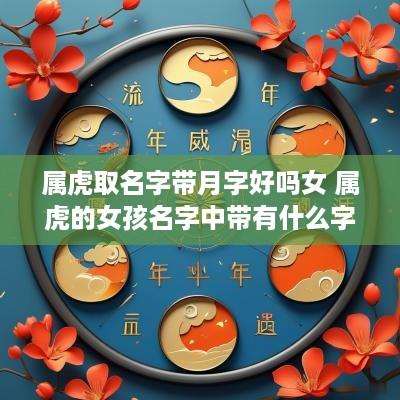 属虎取名字带月字好吗女 属虎的女孩名字中带有什么字好