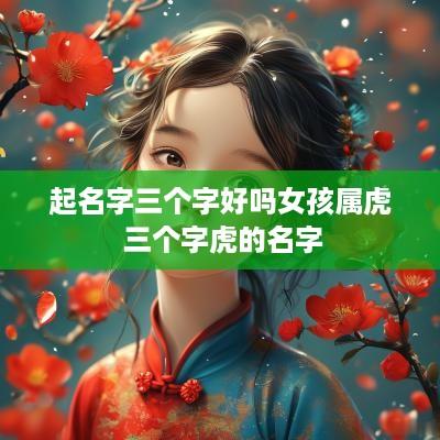 起名字三个字好吗女孩属虎 三个字虎的名字