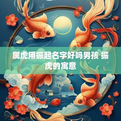 属虎用振起名字好吗男孩 振虎的寓意