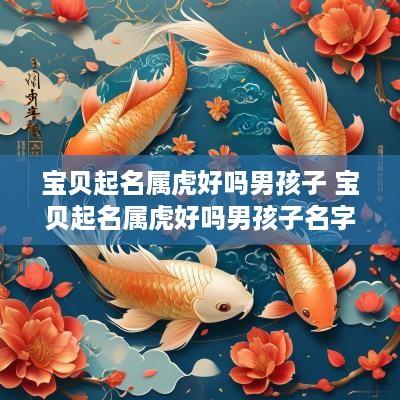 宝贝起名属虎好吗男孩子 宝贝起名属虎好吗男孩子名字