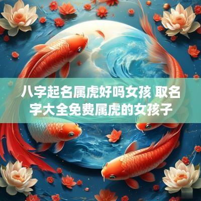 八字起名属虎好吗女孩 取名字大全免费属虎的女孩子