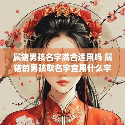 属猪男孩名字满合适用吗 属猪的男孩取名字宜用什么字