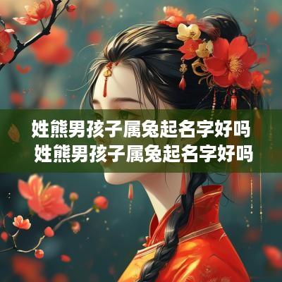 姓熊男孩子属兔起名字好吗 姓熊男孩子属兔起名字好吗