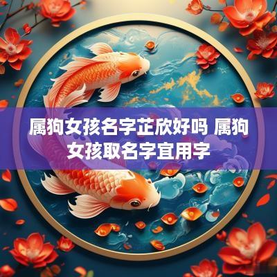 属狗女孩名字芷欣好吗 属狗女孩取名字宜用字