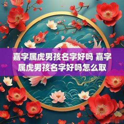 嘉字属虎男孩名字好吗 嘉字属虎男孩名字好吗怎么取