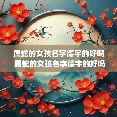属蛇的女孩名字德宇的好吗 属蛇的女孩名字德宇的好吗怎么取