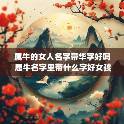 属牛的女人名字带华字好吗 属牛名字里带什么字好女孩