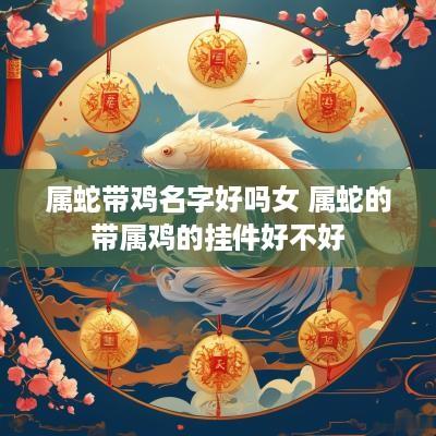 属蛇带鸡名字好吗女 属蛇的带属鸡的挂件好不好