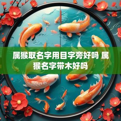 属猴取名字用目字旁好吗 属猴名字带木好吗